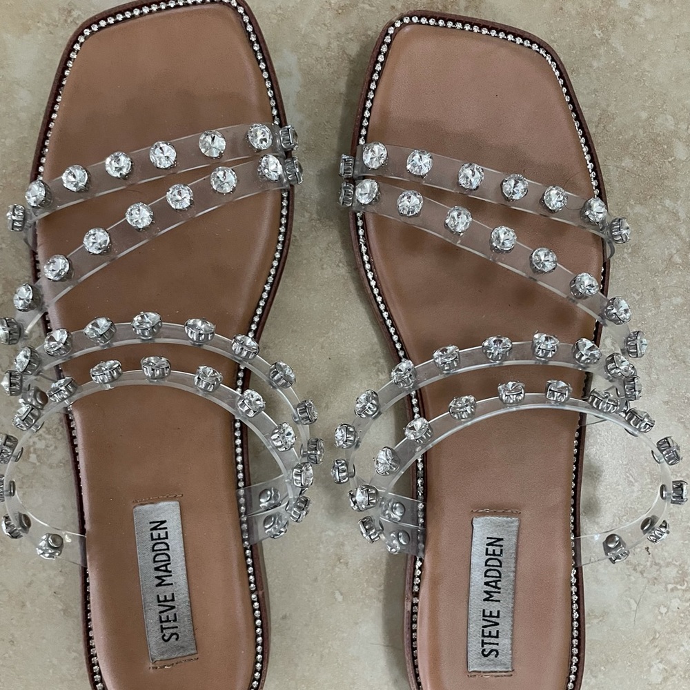 Steve Madden Skylar Clear